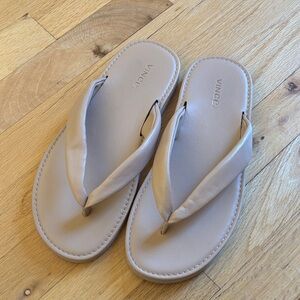 Vince Women's Tan Leather Sandals